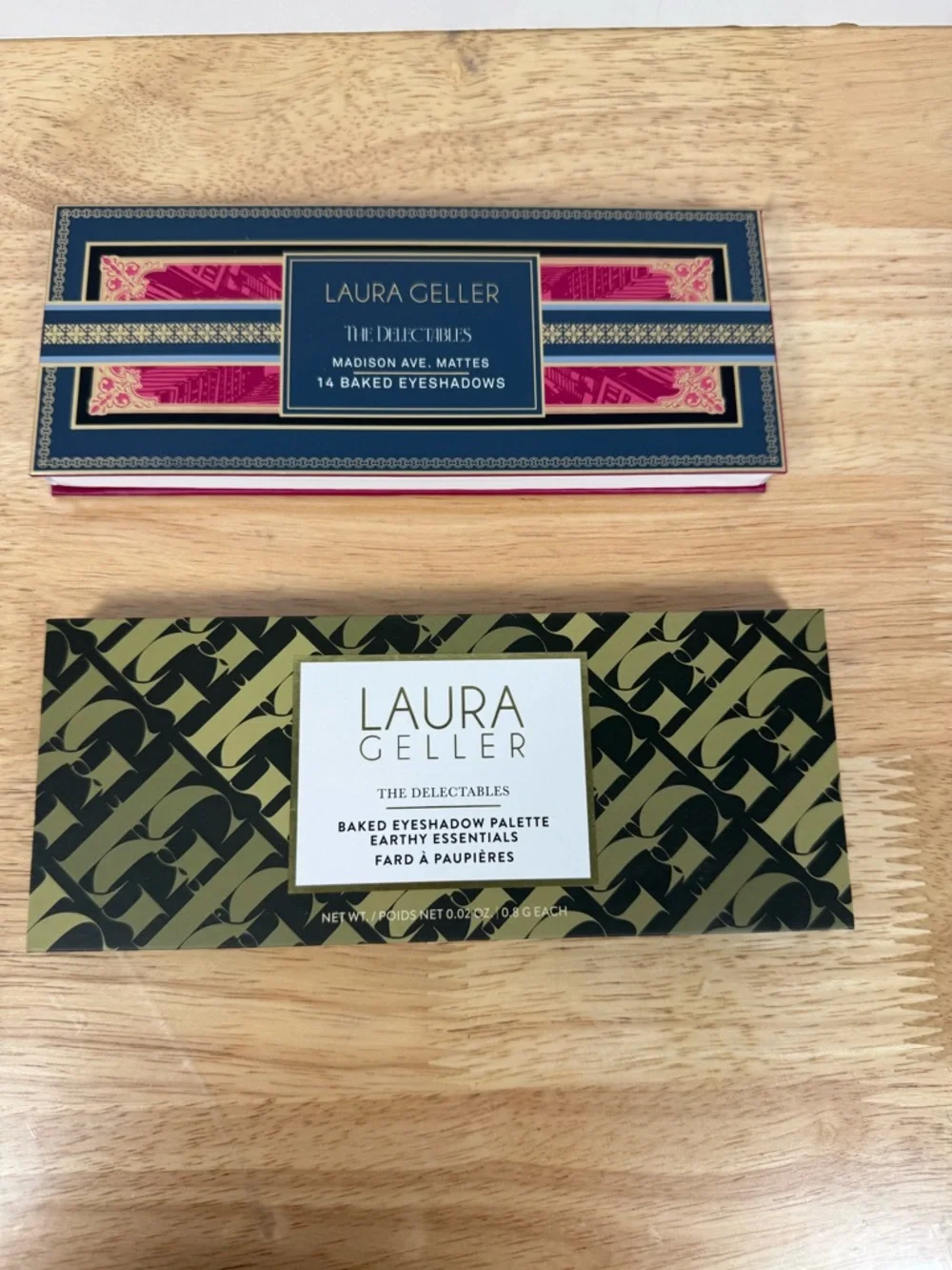 Laura Geller Set of 2 Baked Eyeshadow Palettes